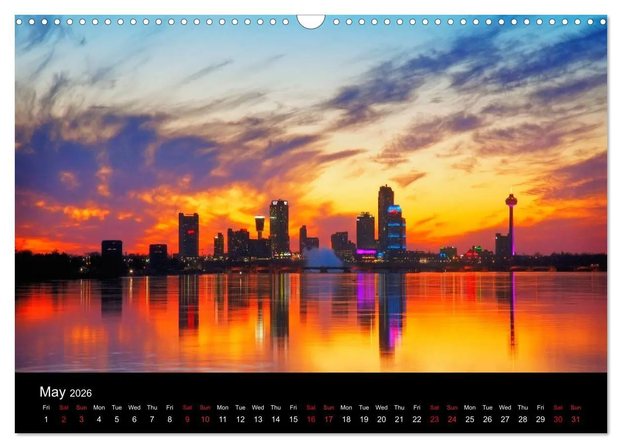 Bild: 9783516570250 | Niagara Falls 2026 (Wall Calendar 2026 DIN A3 landscape), CALVENDO...