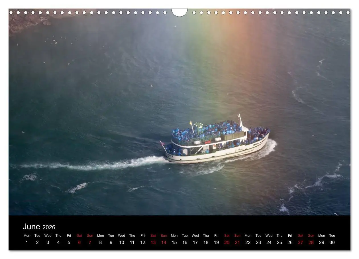 Bild: 9783516570250 | Niagara Falls 2026 (Wall Calendar 2026 DIN A3 landscape), CALVENDO...