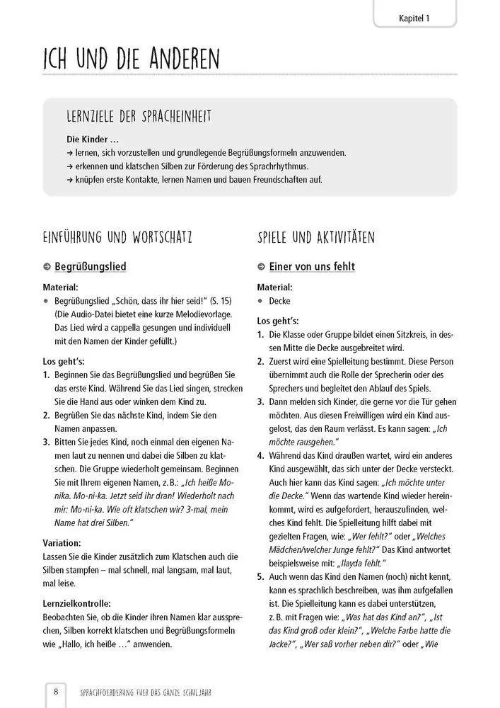 Bild: 9783834670250 | Sprachförderung für das ganze Schuljahr | Janina Burmeister | Buch
