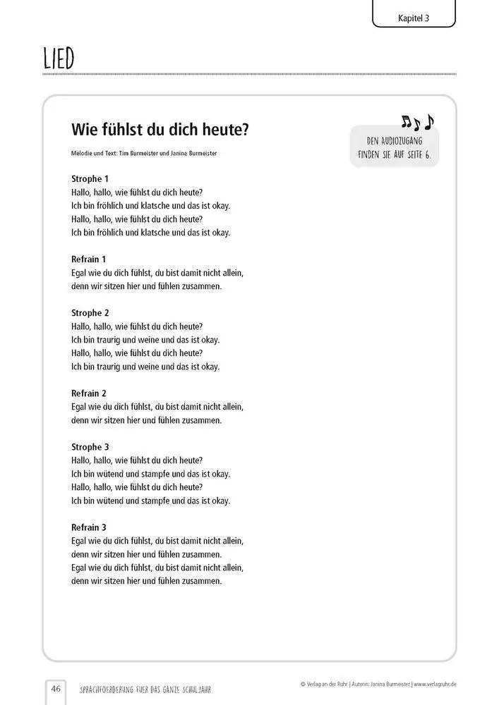 Bild: 9783834670250 | Sprachförderung für das ganze Schuljahr | Janina Burmeister | Buch