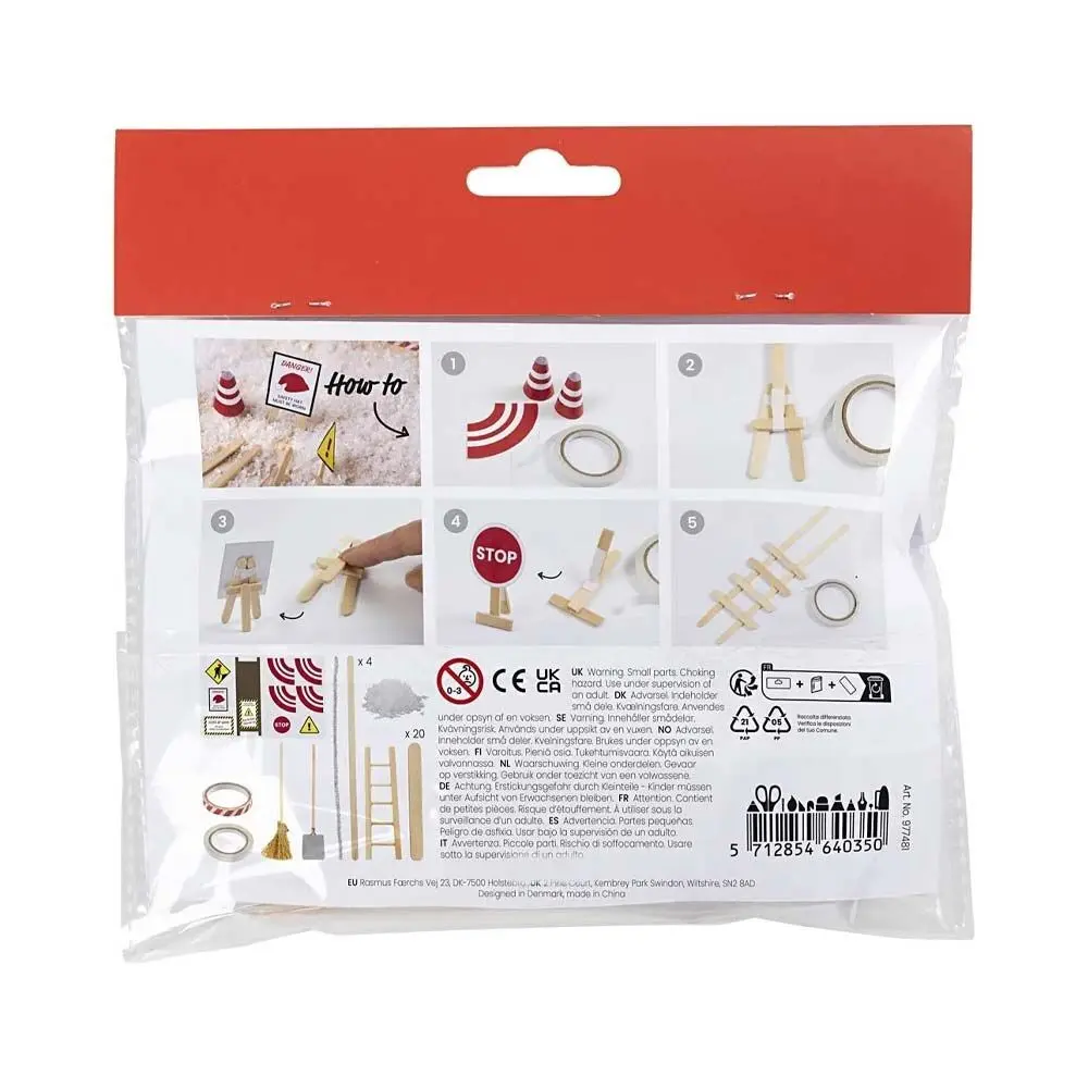 Bild: 5712854640350 | Baustelle, Mini-Kreativ-Set für Wichteltüre | WT350 | Deutsch | 2024