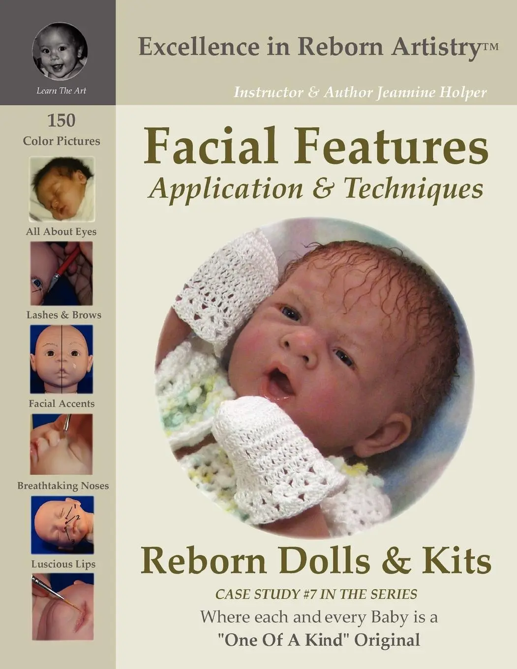 Cover: 9780578000350 | Facial Features for Reborning Dolls &amp; Reborn Doll Kits CS#7 -...