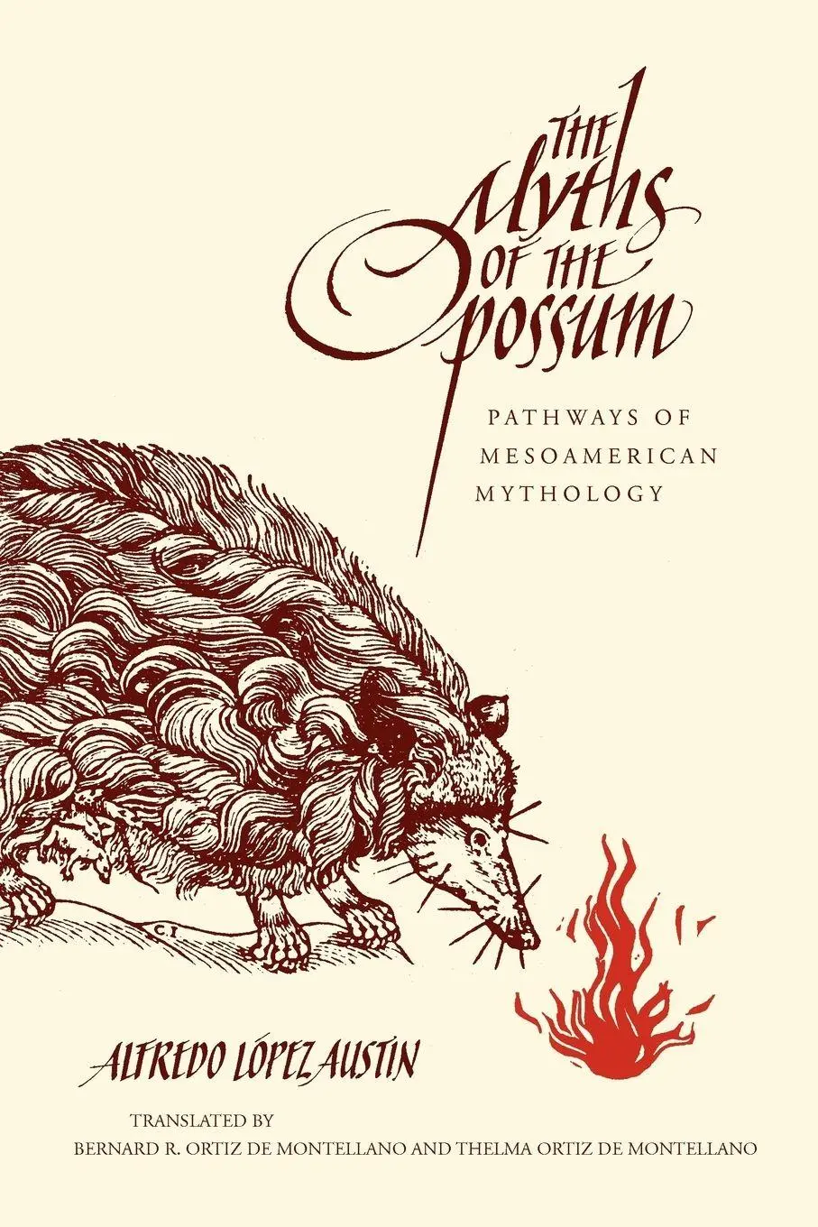 Cover: 9780826350350 | The Myths of the Opossum | Pathways of Mesoamerican Mythology | Austin