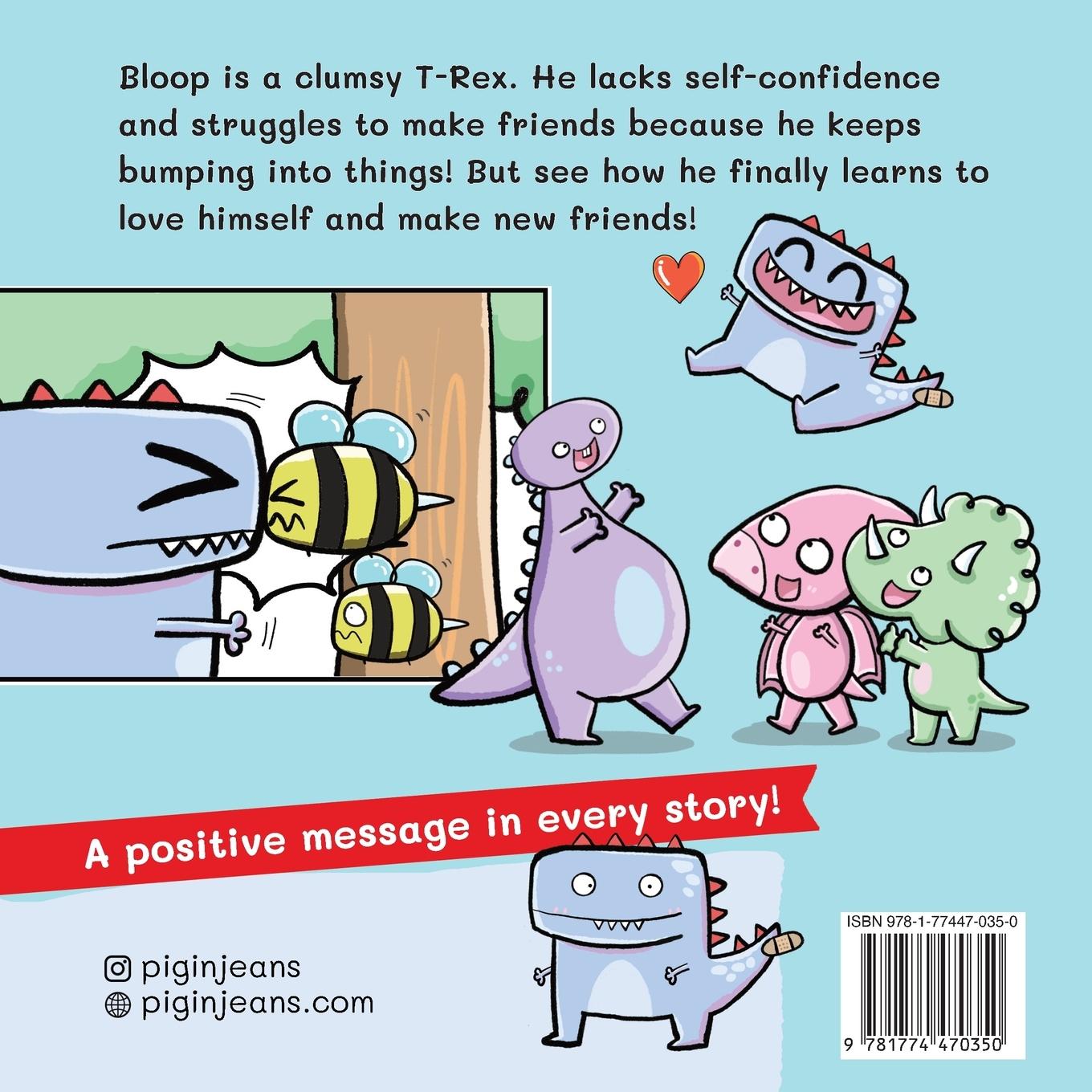 Rückseite: 9781774470350 | This Dinosaur Learns Self-Love | Brenda Li | Taschenbuch | Englisch
