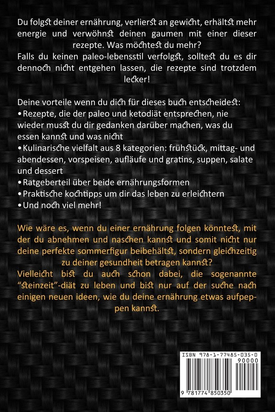 Rückseite: 9781774850350 | Paläo-diät | Manuela Biermann | Taschenbuch | 2021 | Alex Howard