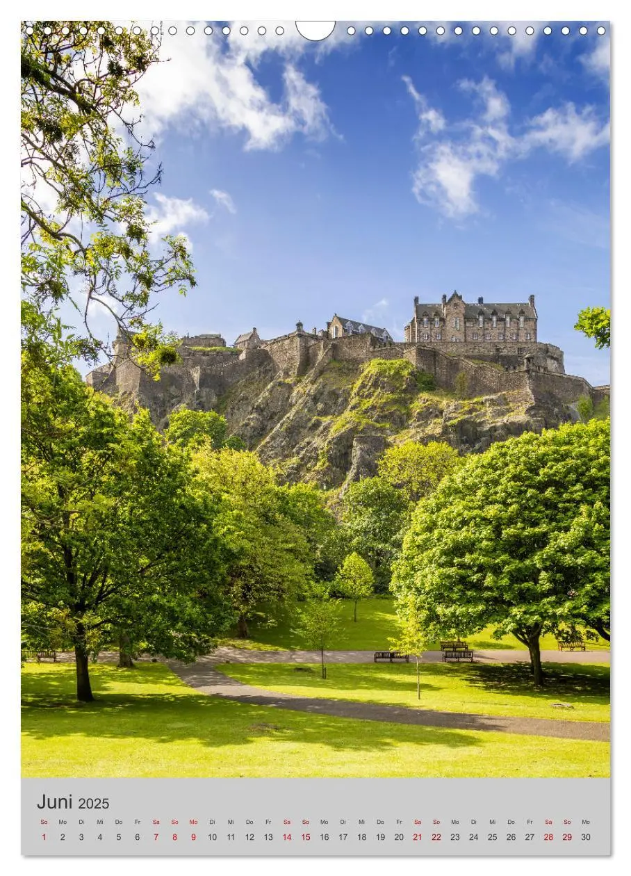 Bild: 9783435900350 | EDINBURGH Historisches Stadtherz (Wandkalender 2025 DIN A3 hoch),...