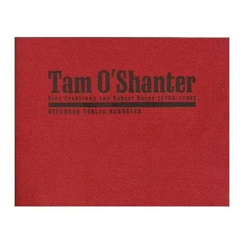 Cover: 9783940970350 | Tam O´Shanter | Eine Erzählung | Robert Burns | Geheftet | Deutsch