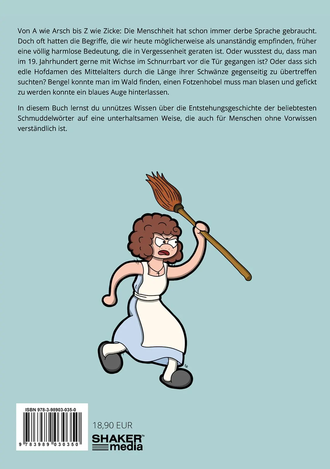 Rückseite: 9783989030350 | Die Unschuld der Schmuddelwörter | Sebastian Voigt | Taschenbuch
