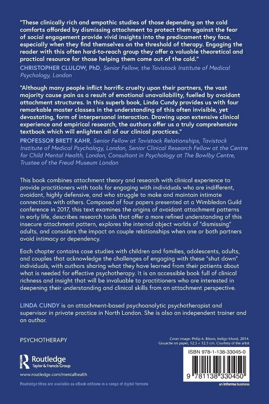 Rückseite: 9781138330450 | Attachment and the Defence Against Intimacy | Linda Cundy | Buch