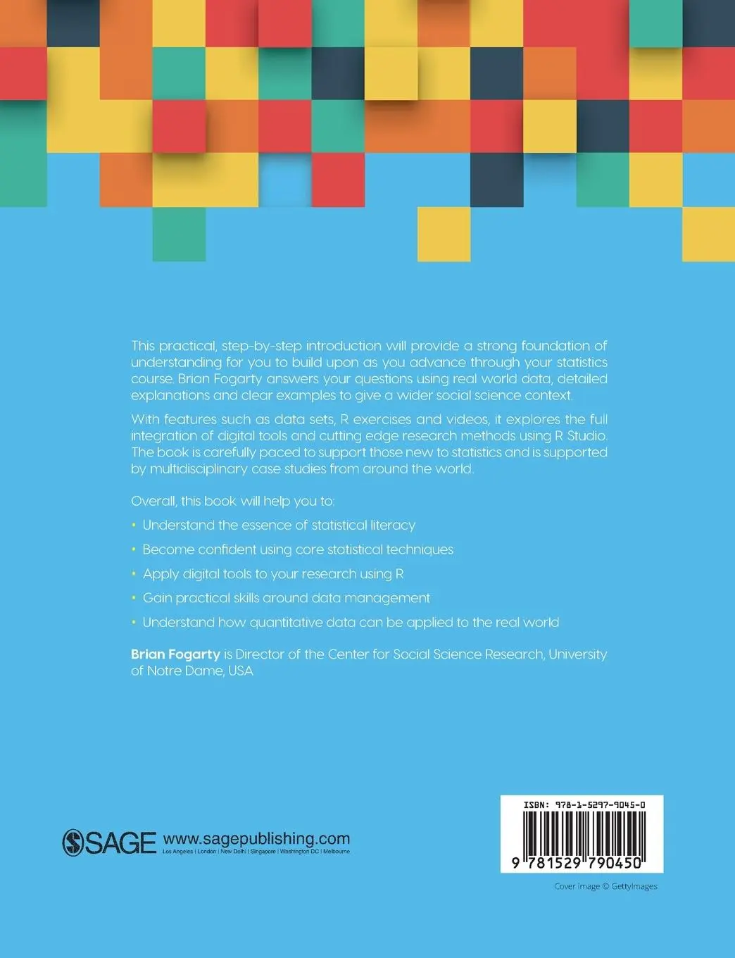 Rückseite: 9781529790450 | Quantitative Social Science Data with R | An Introduction | Fogarty
