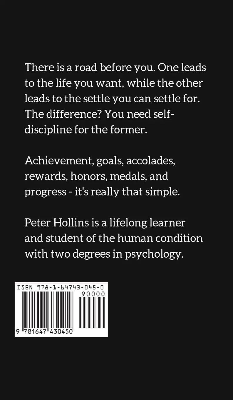 Rückseite: 9781647430450 | The Science of Self-Discipline | Peter Hollins | Buch | Gebunden