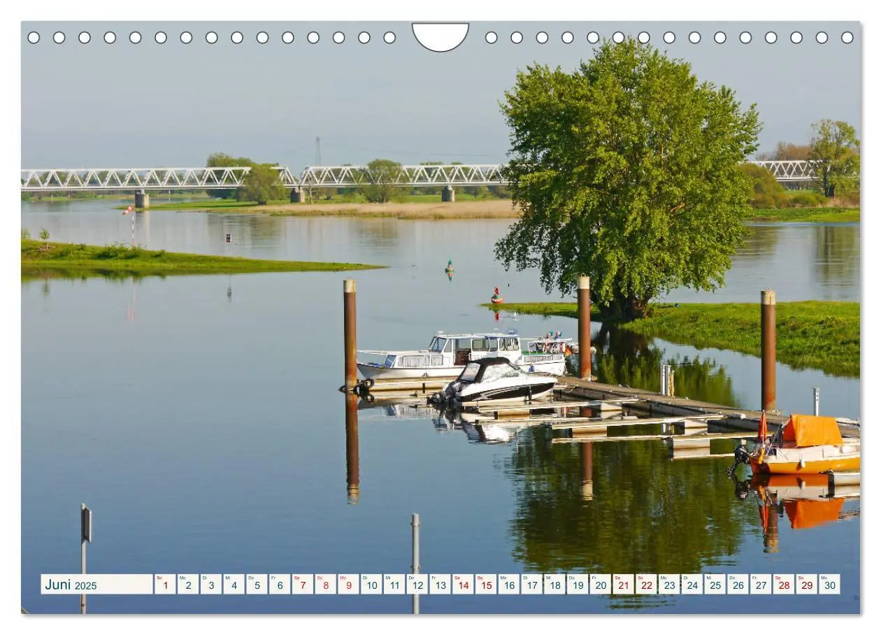 Bild: 9783435370450 | Wittenberge an der Elbe (Wandkalender 2025 DIN A4 quer), CALVENDO...