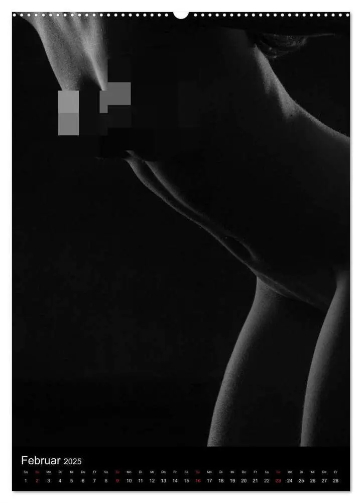 Bild: 9783457080450 | Erotische Silhouetten / CH-Version (Wandkalender 2025 DIN A2 hoch),...