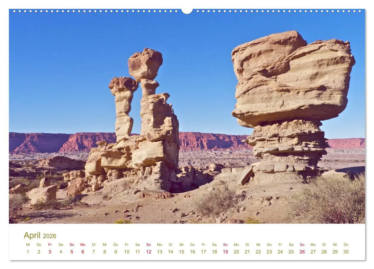 Bild: 9783457840450 | Weites Argentinien (Wandkalender 2026 DIN A2 quer), CALVENDO...