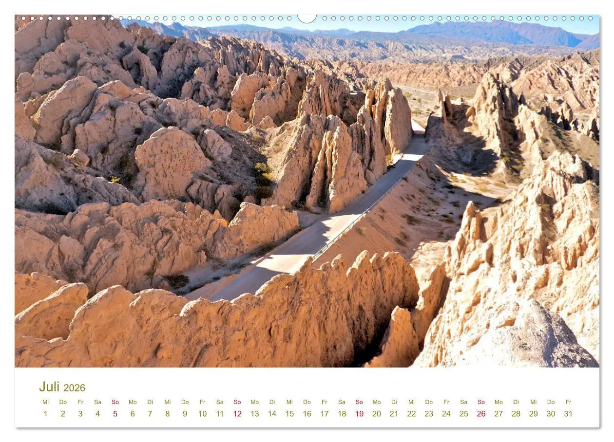 Bild: 9783457840450 | Weites Argentinien (Wandkalender 2026 DIN A2 quer), CALVENDO...