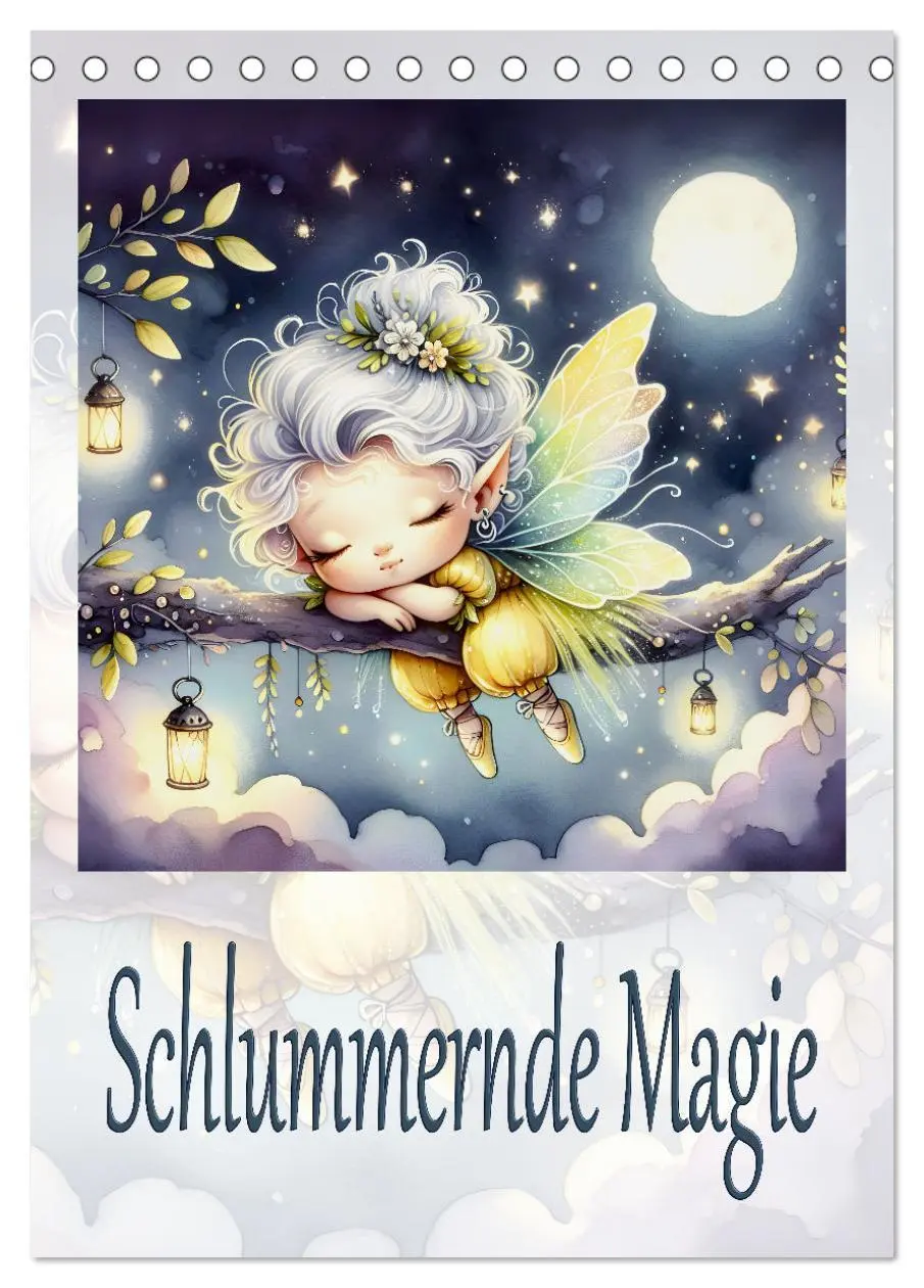 Cover: 9783516240450 | Schlummernde Magie (Tischkalender 2026 DIN A5 hoch), CALVENDO...