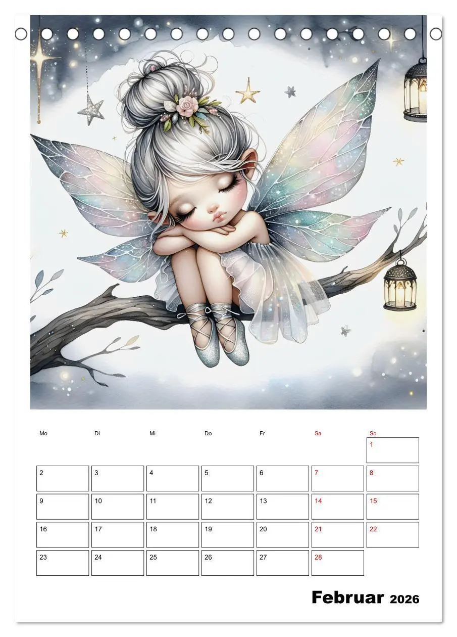 Bild: 9783516240450 | Schlummernde Magie (Tischkalender 2026 DIN A5 hoch), CALVENDO...