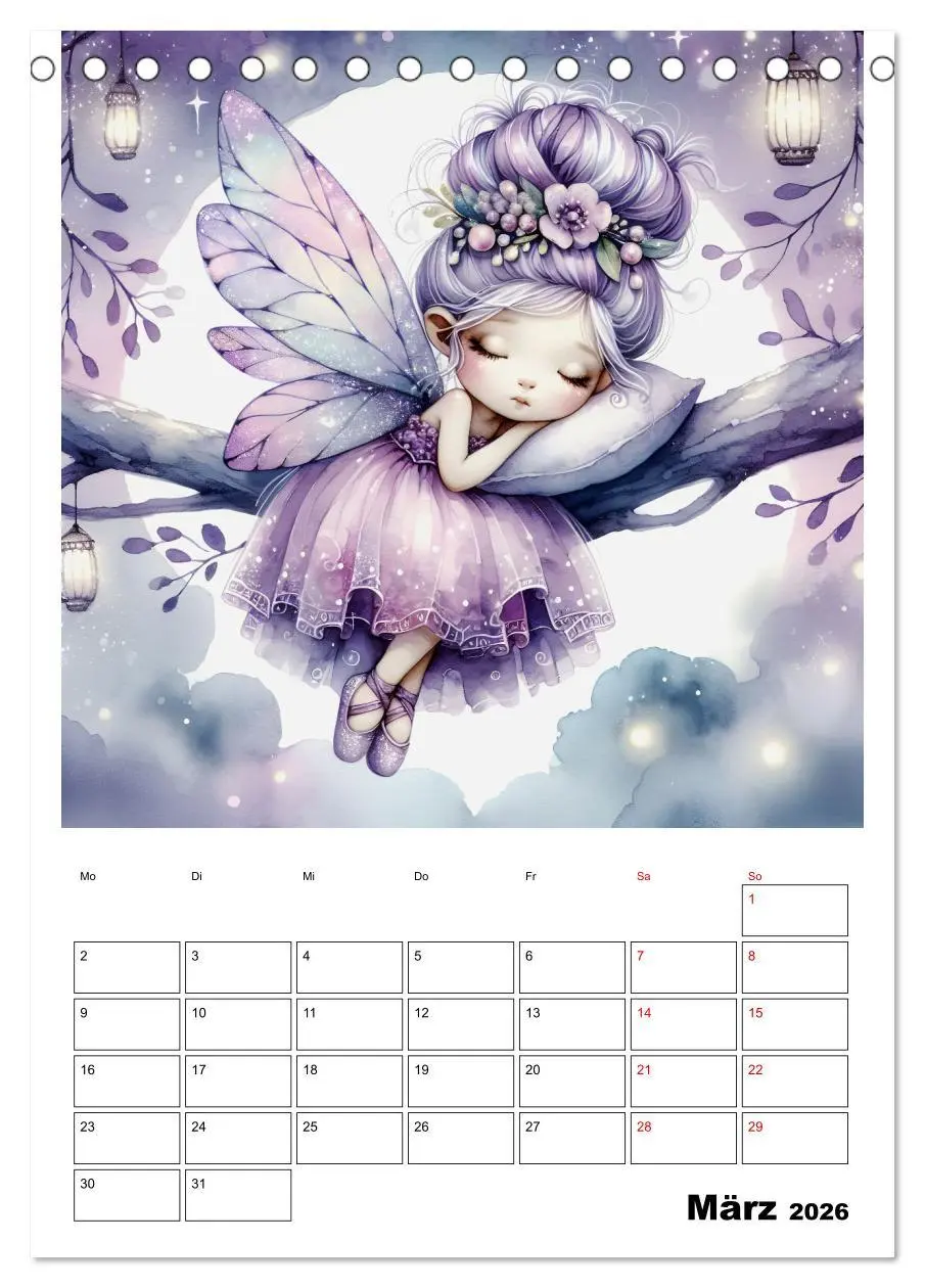 Bild: 9783516240450 | Schlummernde Magie (Tischkalender 2026 DIN A5 hoch), CALVENDO...