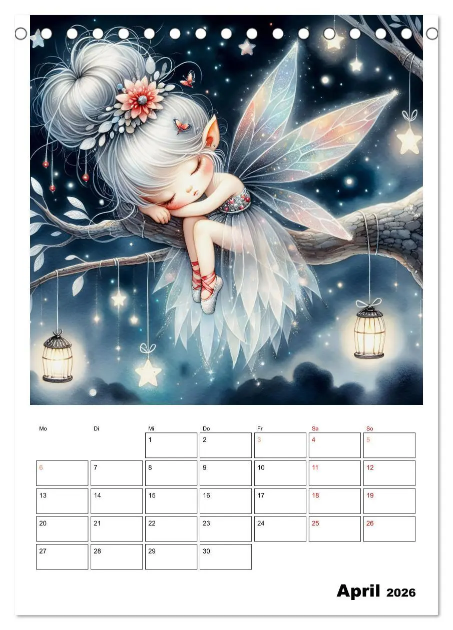 Bild: 9783516240450 | Schlummernde Magie (Tischkalender 2026 DIN A5 hoch), CALVENDO...