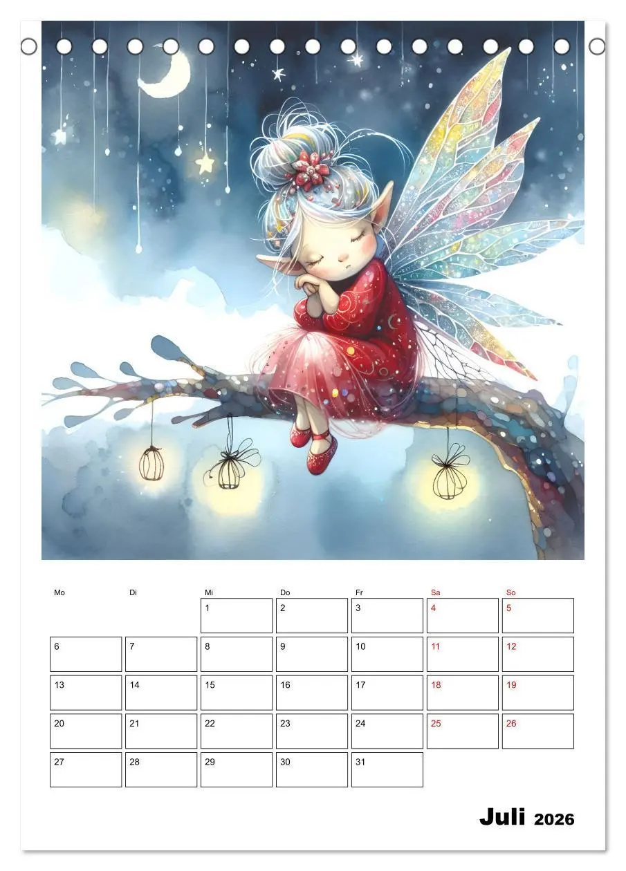 Bild: 9783516240450 | Schlummernde Magie (Tischkalender 2026 DIN A5 hoch), CALVENDO...