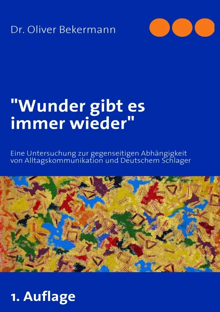 Cover: 9783837000450 | "Wunder gibt es immer wieder" | Oliver Bekermann | Taschenbuch | 2007