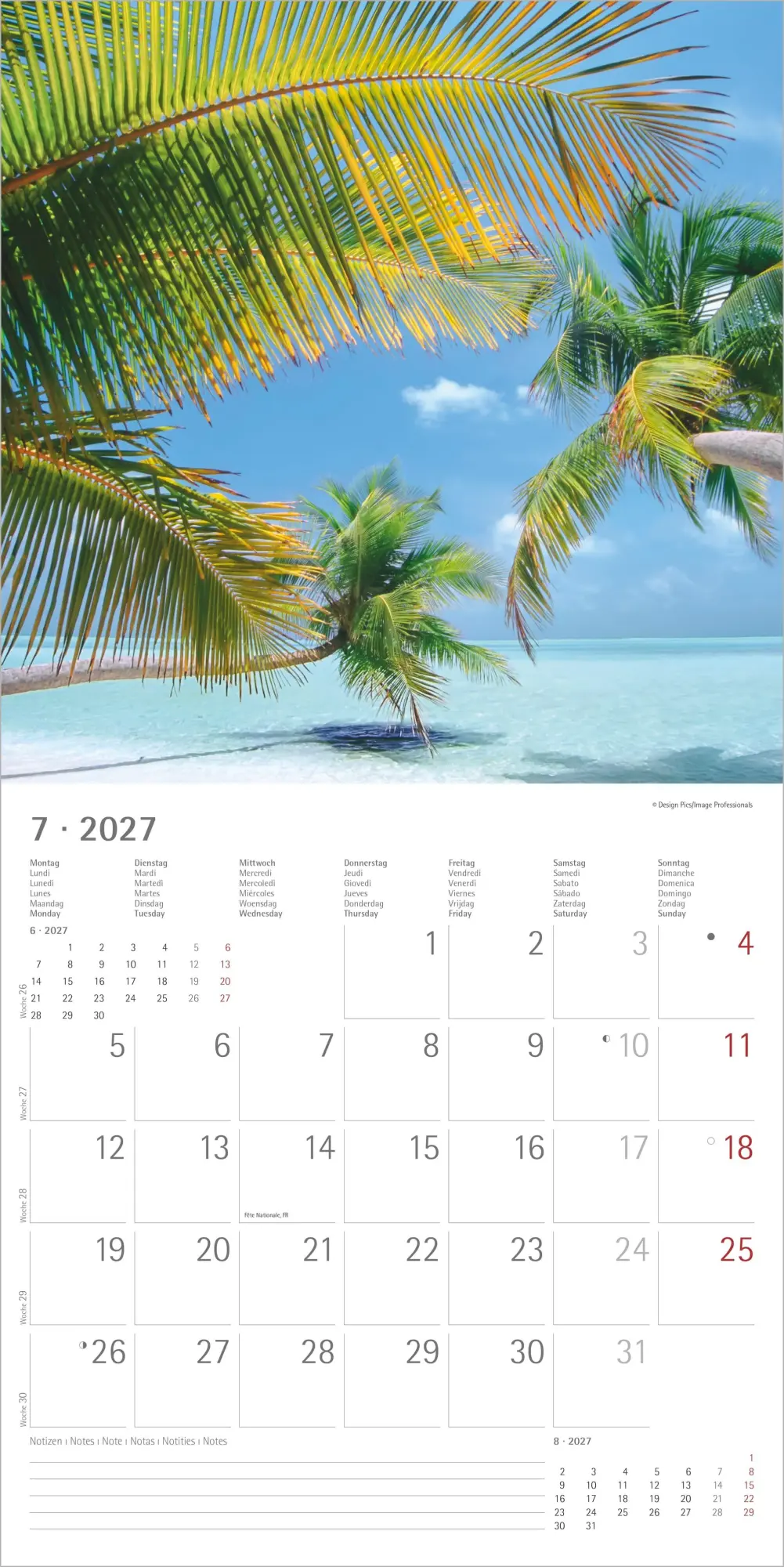 Bild: 4069095010550 | Summer Dreams 2027 | Neumann Verlage GmbH &amp; Co KG | Kalender | 14 S.