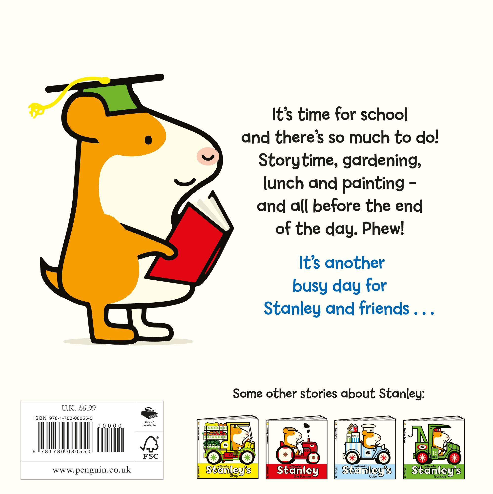 Rückseite: 9781780080550 | Stanley's School | William Bee | Taschenbuch | Kartoniert / Broschiert