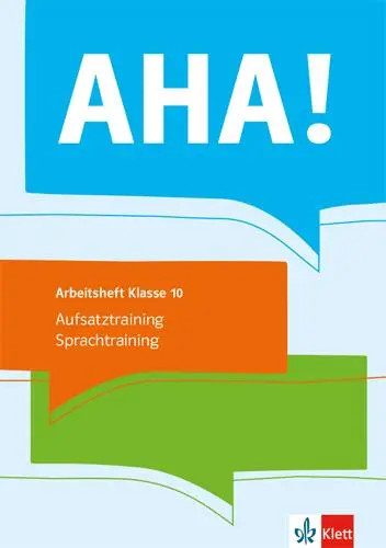Cover: 9783123100550 | AHA! 10. Aufsatztraining / Sprachtraining | Greim | Taschenbuch | 2017