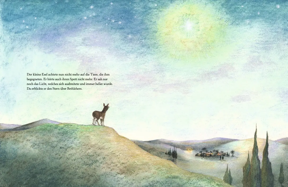 Bild: 9783314100550 | Ein Esel geht nach Bethlehem | Gerda Marie Scheidl | Buch | 32 S.