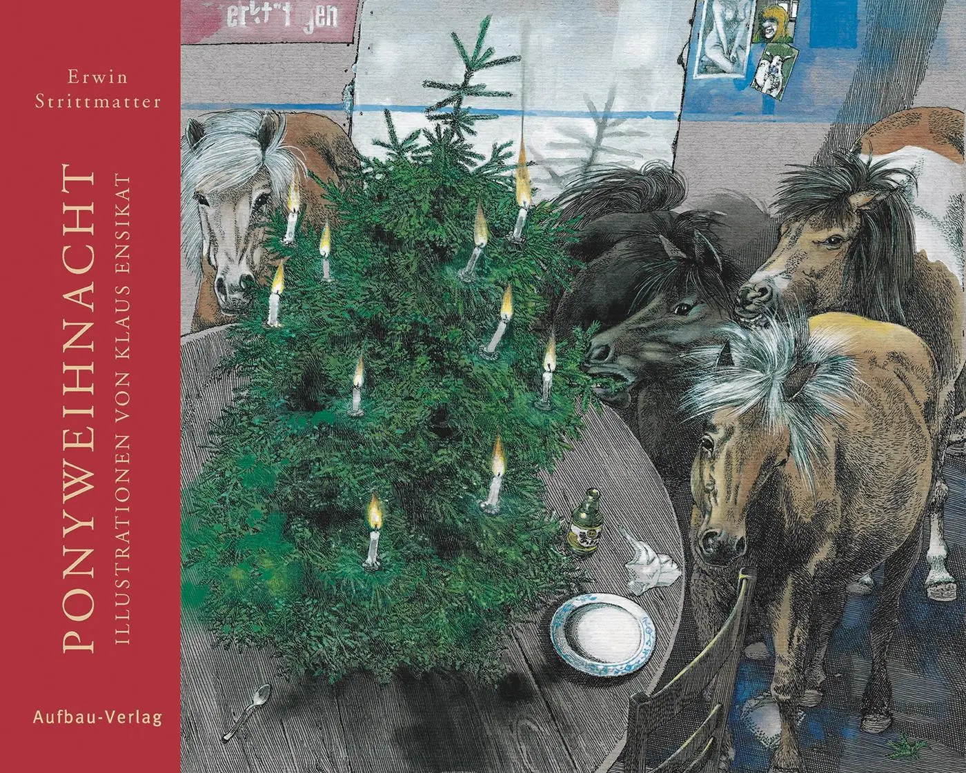 Cover: 9783351040550 | Ponyweihnacht | Mit Illustrationen von Klaus Ensikat | Lahr (u. a.)