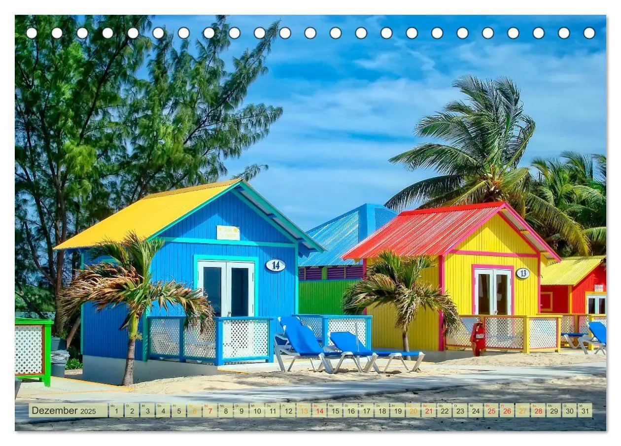 Bild: 9783435430550 | Reise in die Karibik - von den Bahamas bis Aruba (Tischkalender...