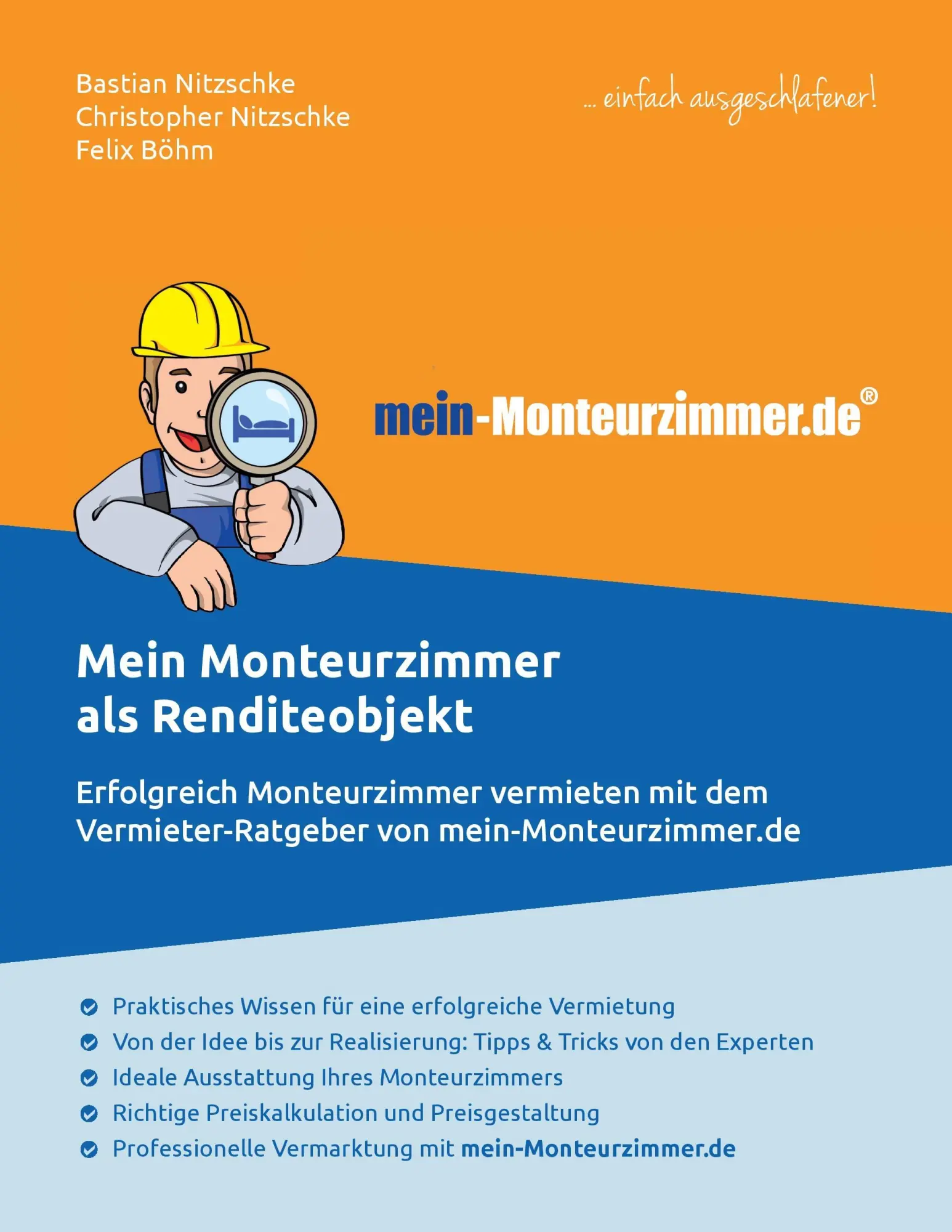 Cover: 9783743180550 | Mein Monteurzimmer als Renditeobjekt | Bastian Nitzschke (u. a.)
