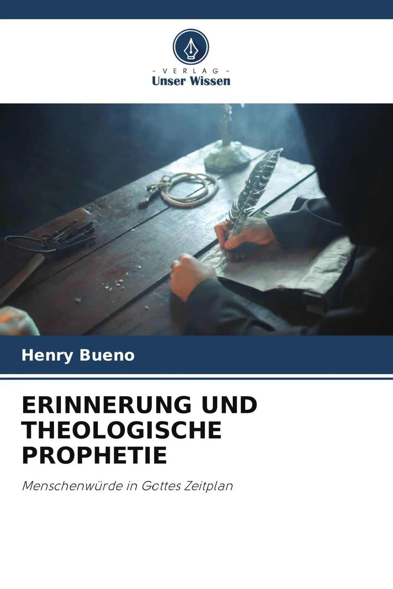 Cover: 9786630230550 | ERINNERUNG UND THEOLOGISCHE PROPHETIE | Henry Bueno | Taschenbuch