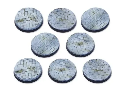 Cover: 704270720650 | Flagstone Bases - 40mm DEAL (8) | deutsch | Tabletop-Art