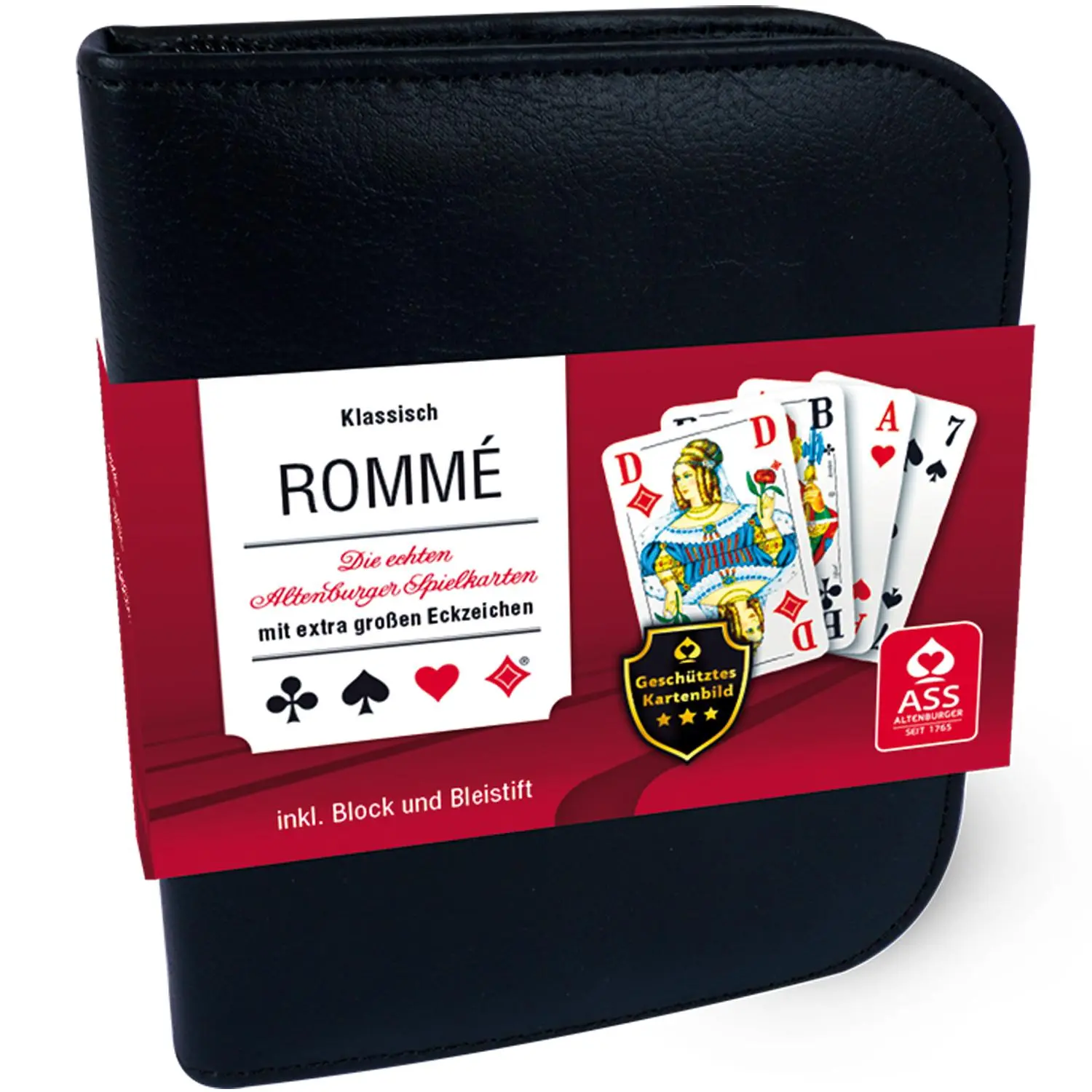 Cover: 4042677700650 | Senioren Rommé im Lederetui | ASS Altenburger | Spiel | 10038780-0001