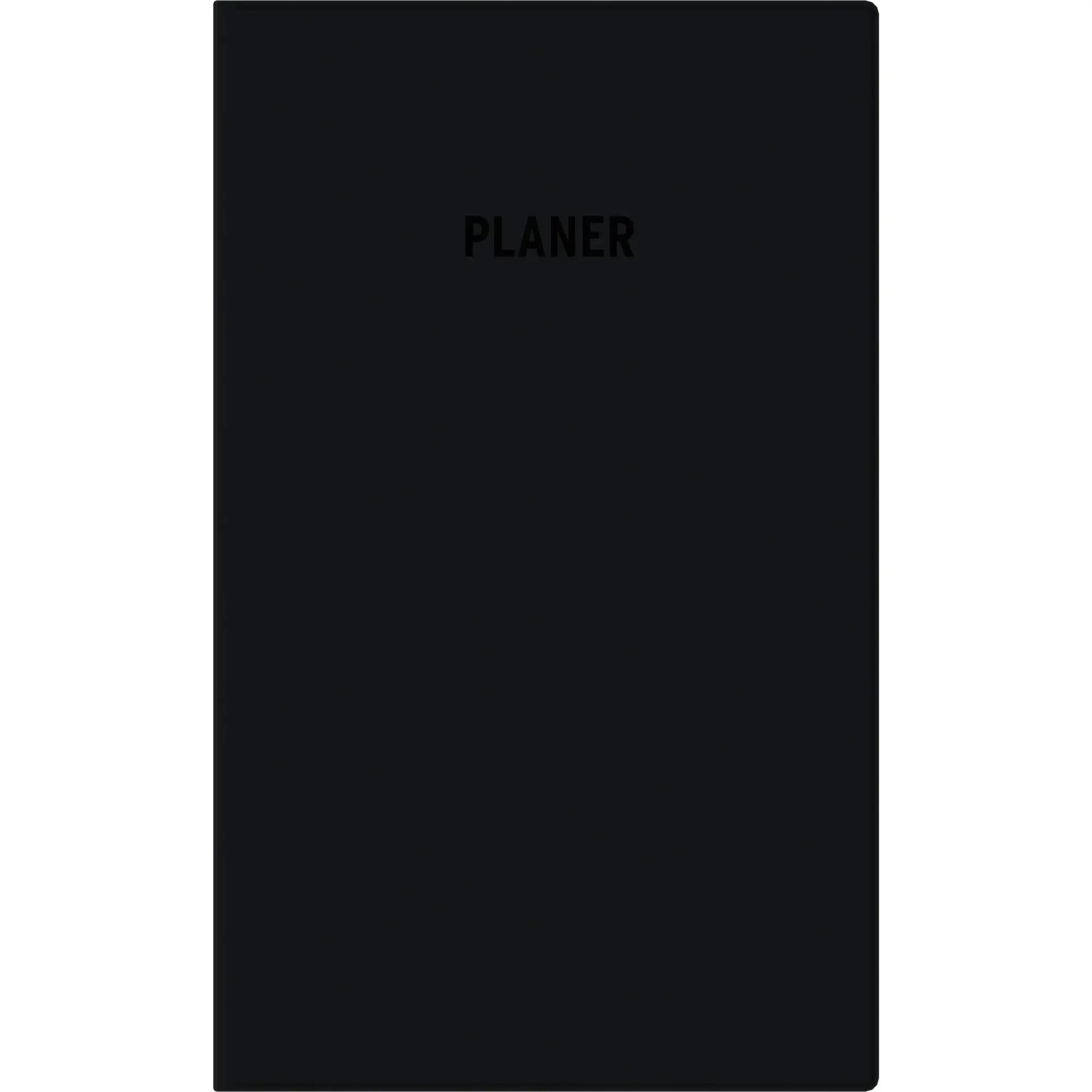 Cover: 4069095000650 | Taschenplaner Leporello PVC schwarz 2026 - Bürokalender 9,5x16 cm -...