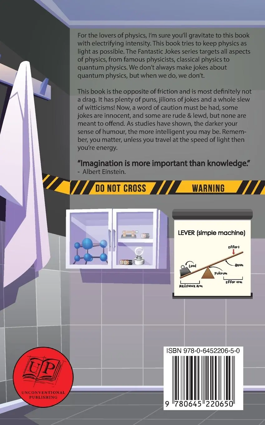 Rückseite: 9780645220650 | The Fantastic Book of Physics Jokes | Shane van | Taschenbuch | 2022