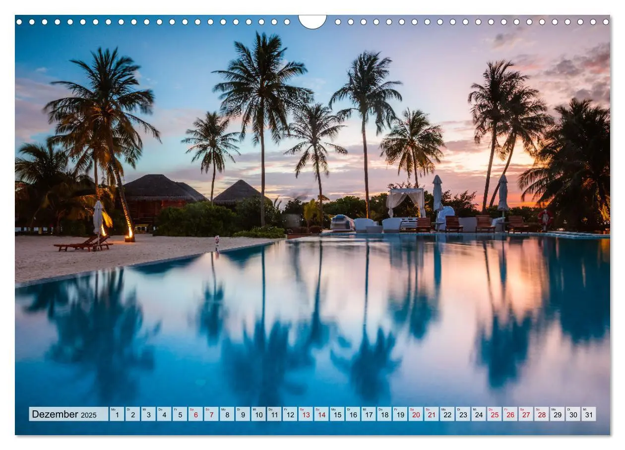 Bild: 9783383950650 | Malediven - Reise in ein Naturparadies (Wandkalender 2025 DIN A3...