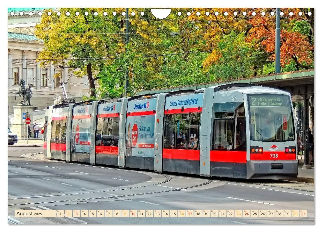 Bild: 9783435350650 | Ich fahre gern Straßenbahn (Wandkalender 2025 DIN A4 quer),...