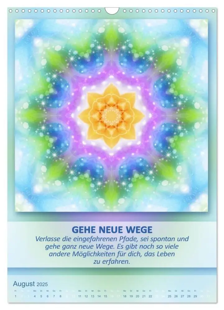 Bild: 9783457060650 | Light Energy Mandalas - Kalender - Vol. 2 (Wandkalender 2025 DIN A3...