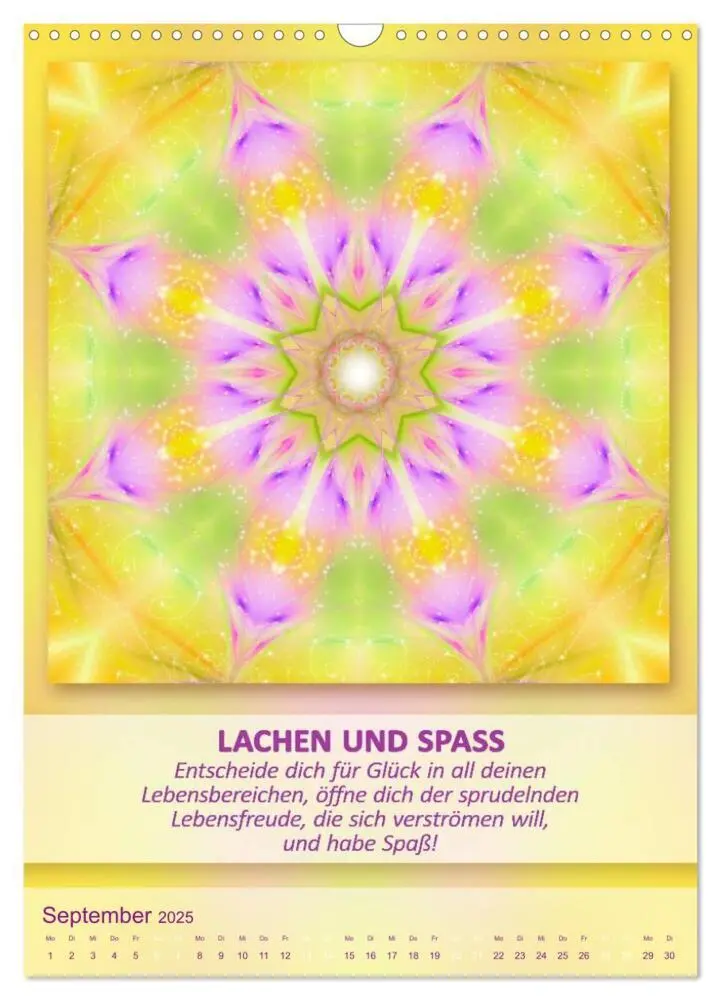 Bild: 9783457060650 | Light Energy Mandalas - Kalender - Vol. 2 (Wandkalender 2025 DIN A3...