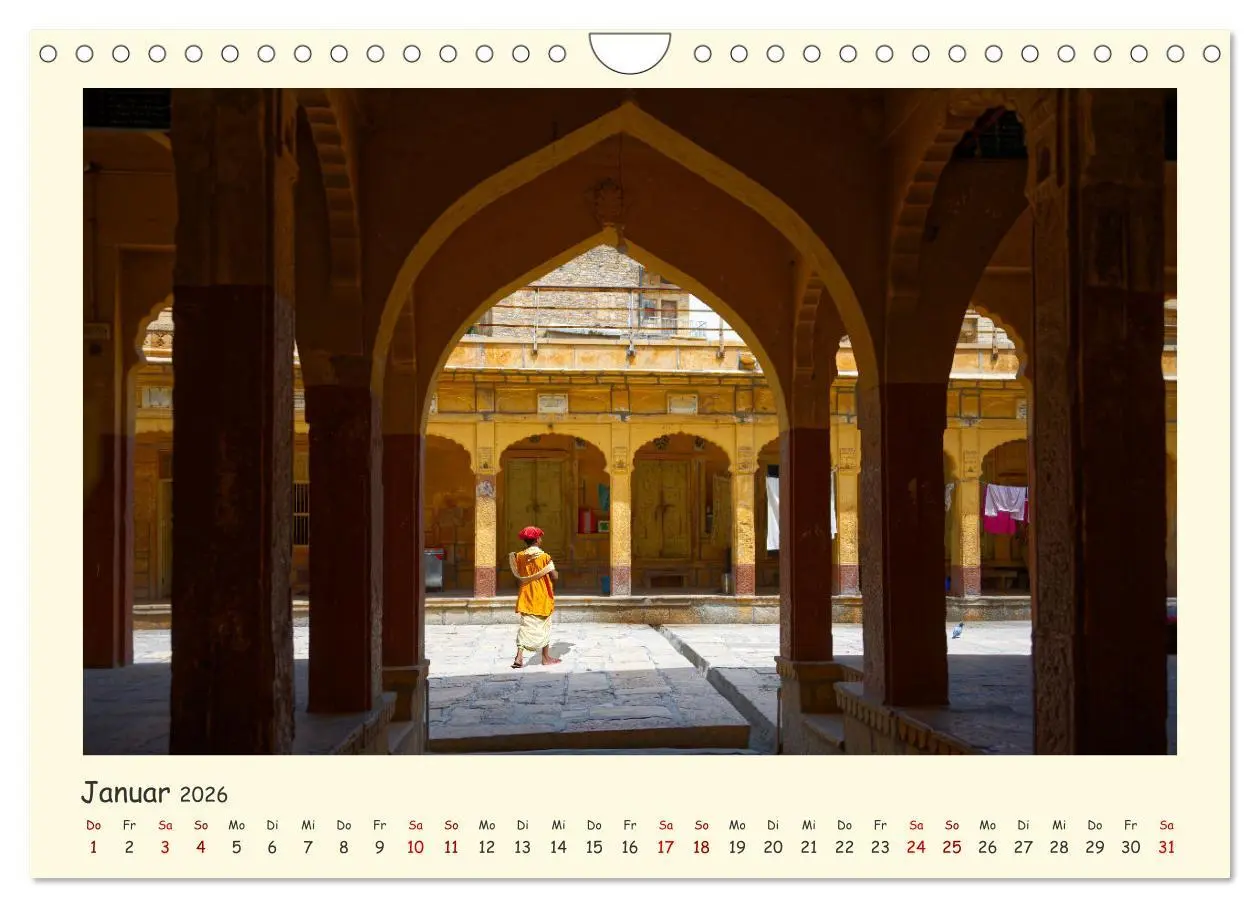 Bild: 9783457370650 | Urlaubsgefühle - INDIEN Impressionen aus Rajasthan (Wandkalender...
