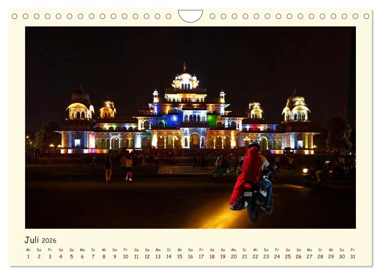 Bild: 9783457370650 | Urlaubsgefühle - INDIEN Impressionen aus Rajasthan (Wandkalender...