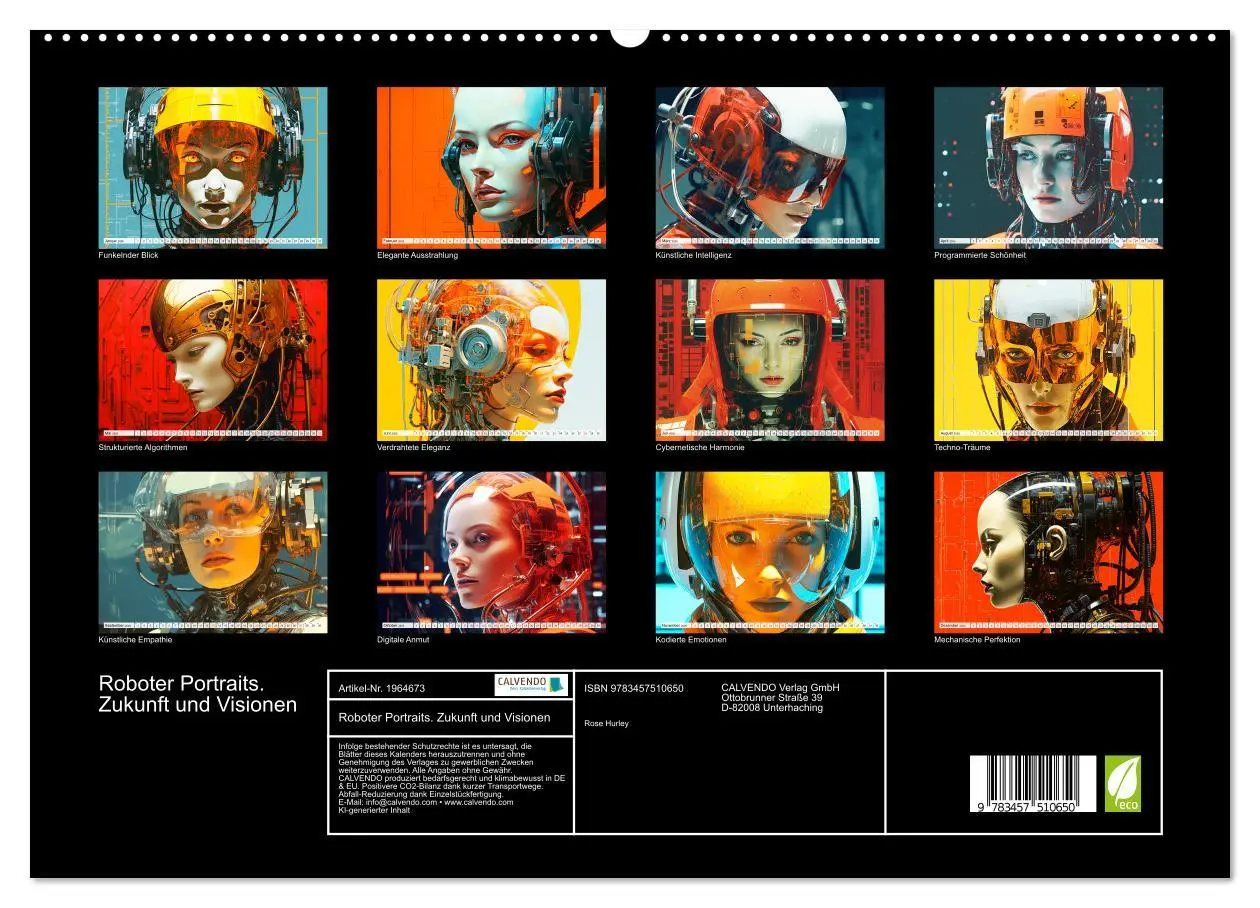 Bild: 9783457510650 | Roboter Portraits. Zukunft und Visionen (hochwertiger Premium...