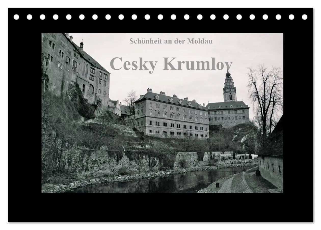 Cover: 9783516220650 | Schönheit an der Moldau - Cesky Krumlov (Tischkalender 2026 DIN A5...