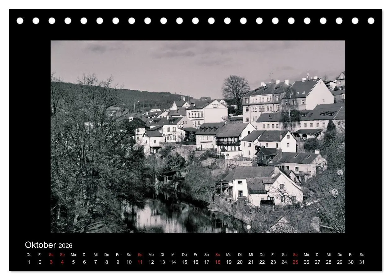 Bild: 9783516220650 | Schönheit an der Moldau - Cesky Krumlov (Tischkalender 2026 DIN A5...