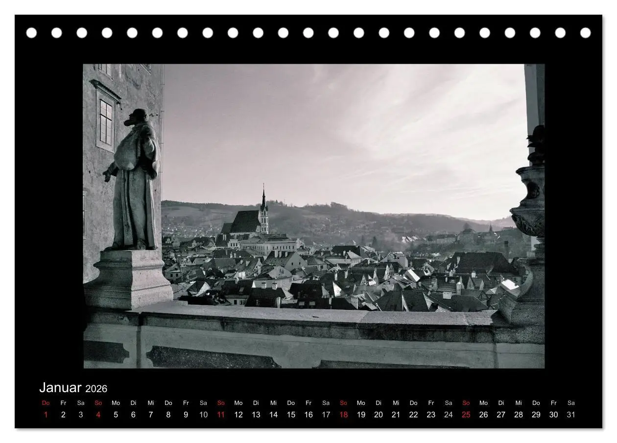 Bild: 9783516220650 | Schönheit an der Moldau - Cesky Krumlov (Tischkalender 2026 DIN A5...