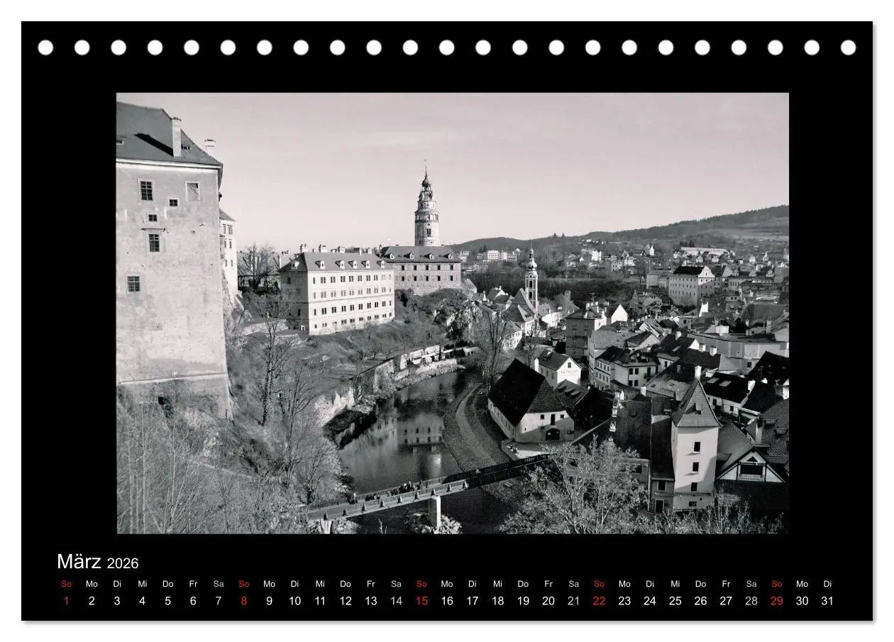 Bild: 9783516220650 | Schönheit an der Moldau - Cesky Krumlov (Tischkalender 2026 DIN A5...