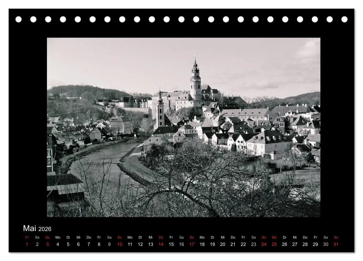 Bild: 9783516220650 | Schönheit an der Moldau - Cesky Krumlov (Tischkalender 2026 DIN A5...