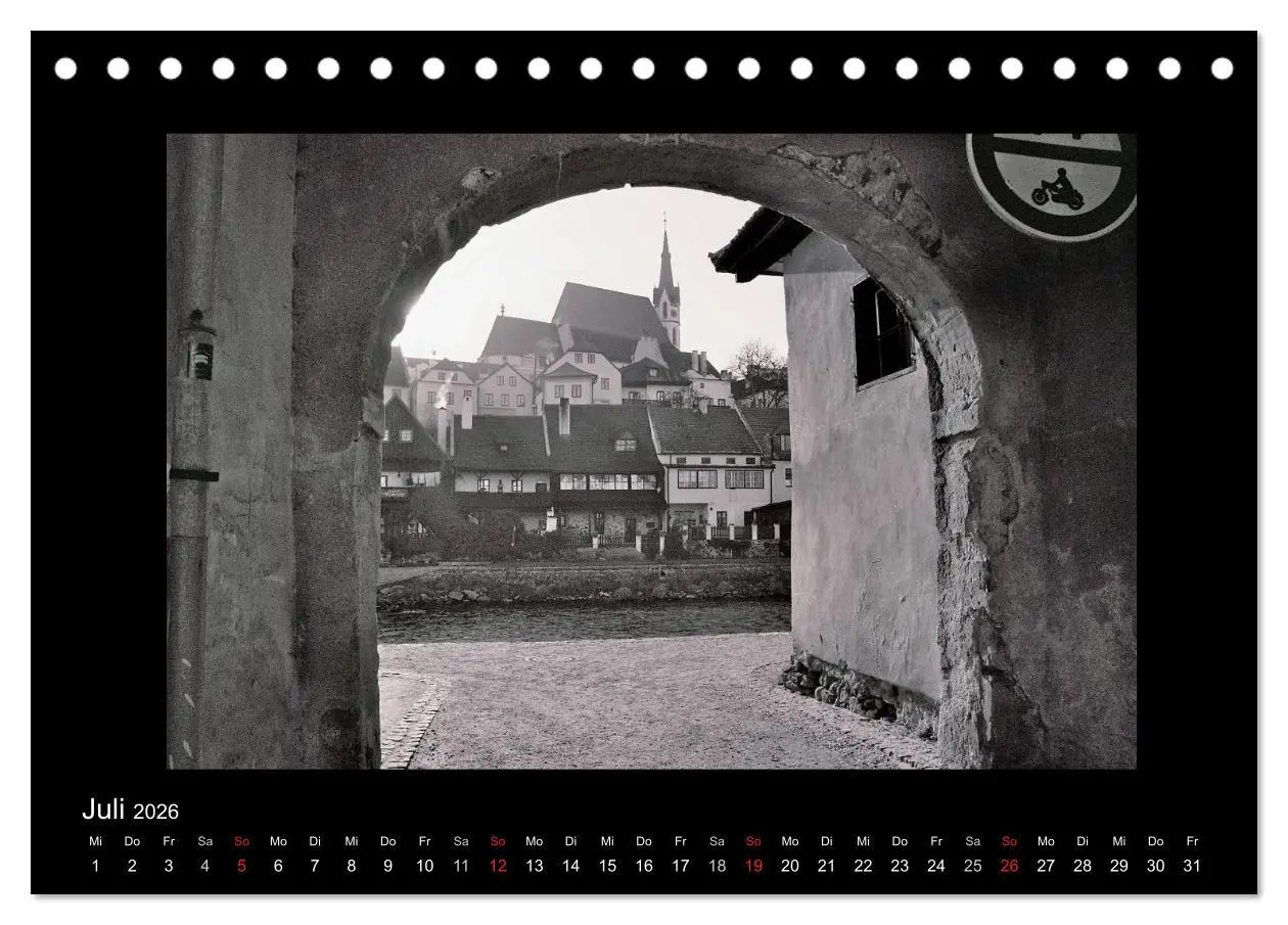 Bild: 9783516220650 | Schönheit an der Moldau - Cesky Krumlov (Tischkalender 2026 DIN A5...